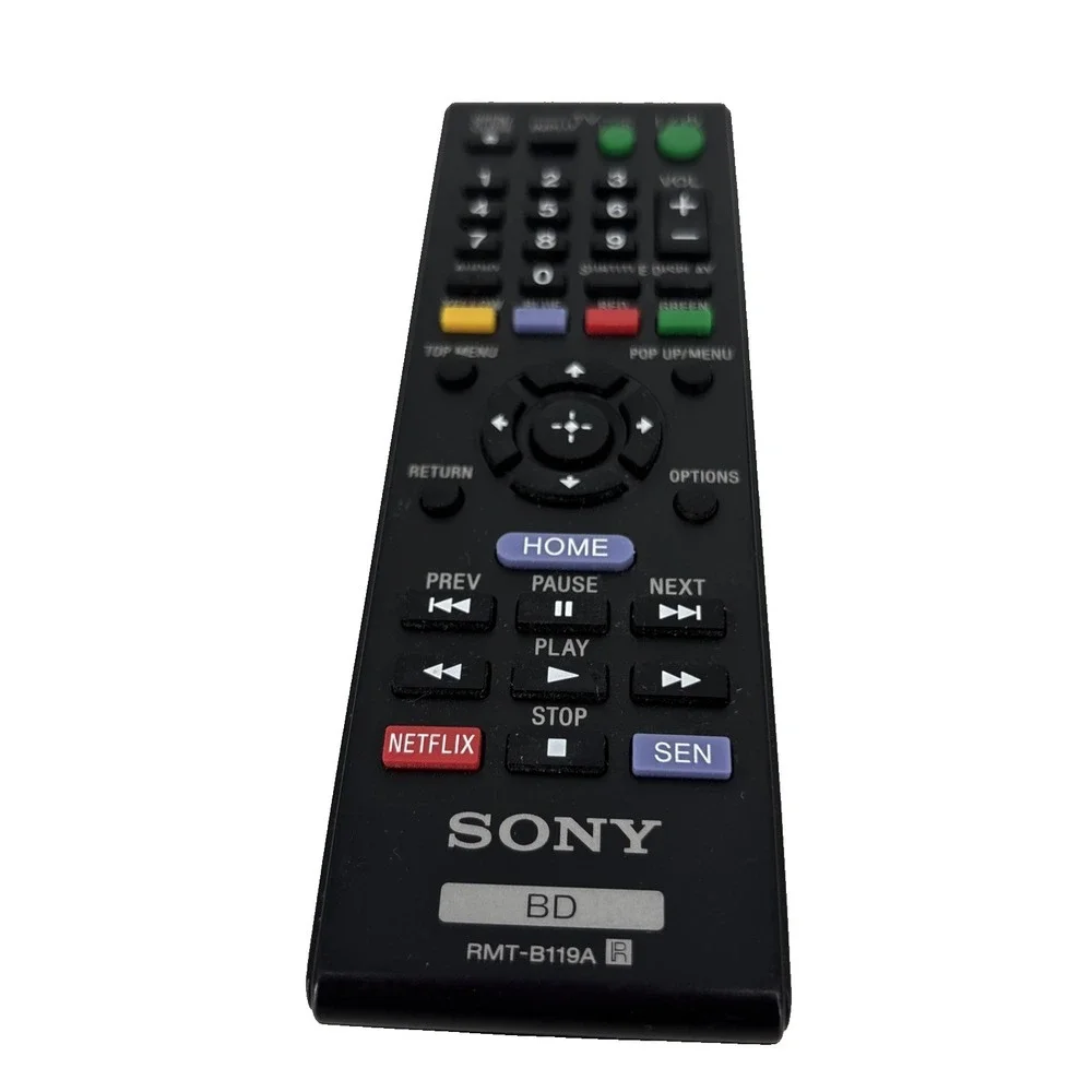 Sony RMT B119A‎ Remote Control Blu Ray BD Player OEM Tested VTG